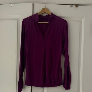 Women's Long Sleeve Top in Rich Purple